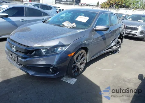2021 Honda Civic Sport from USA, damaged, VIN 2HGFC2F80MH514606